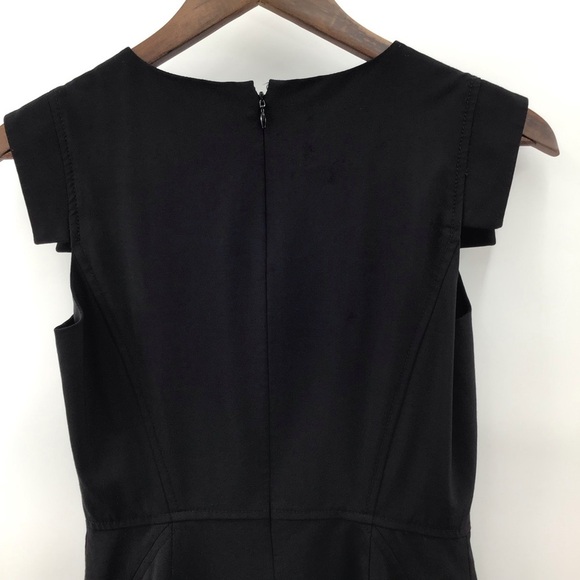 J. Crew Elegant Black Midi Dress - Picture 6 of 11